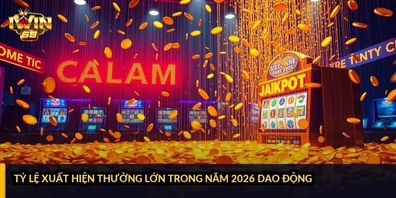 Tỷ lệ xuất hiện thưởng lớn trong năm 2026 dao động ra sao?